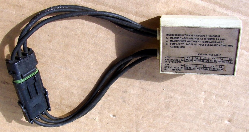 KENT MOORE J34678 MVS ADJUSTMENT HARNESS