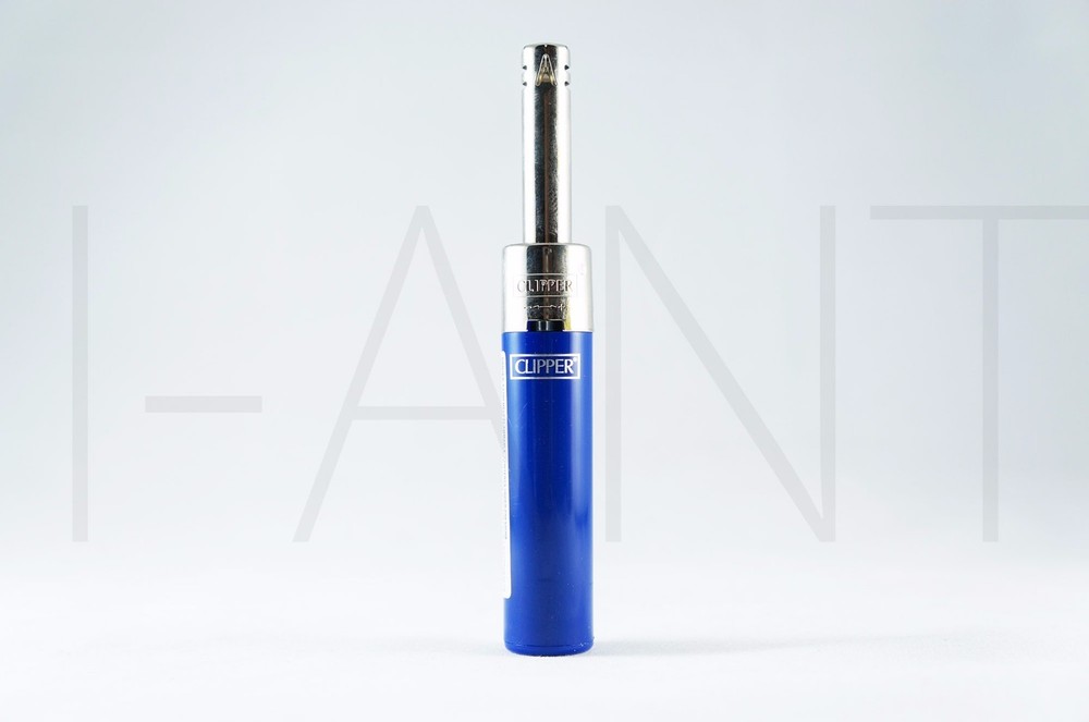 CLIPPER MINI TUBE PIEZO IGNITION REFILLABLE ADJUSTABLE FLAME UTILITY LIGHTER