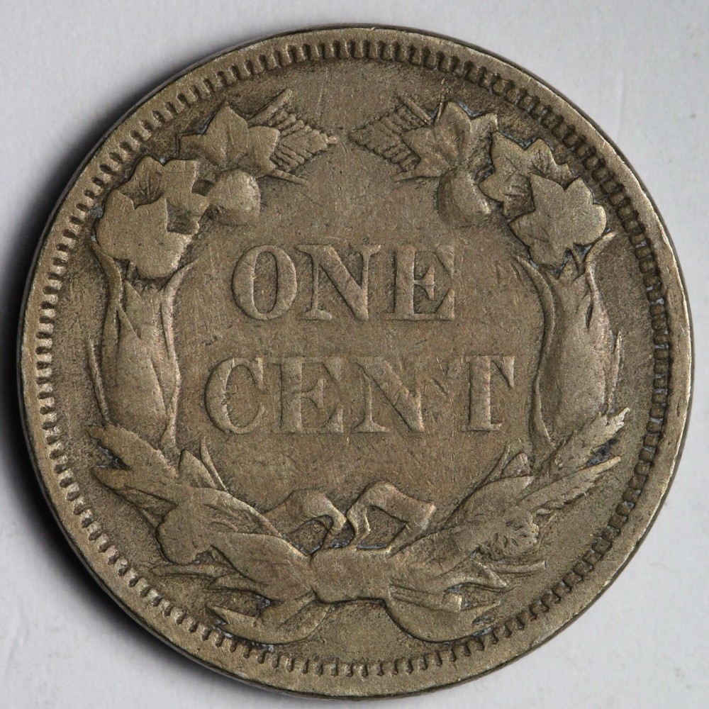 1858 SL Flying Eagle Cent Penny XF E121 KAHW