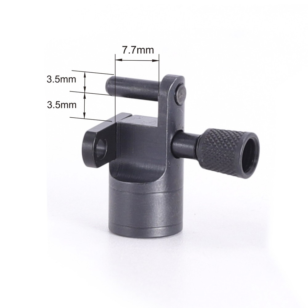 Multi-function QD Adapter Stud Base To Sling Swivel Black Anodized