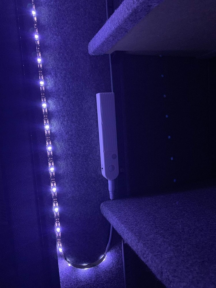 Discreet Motion Sensor LED Light for Gun Safes - 12ft, Waterproof, Adjustable