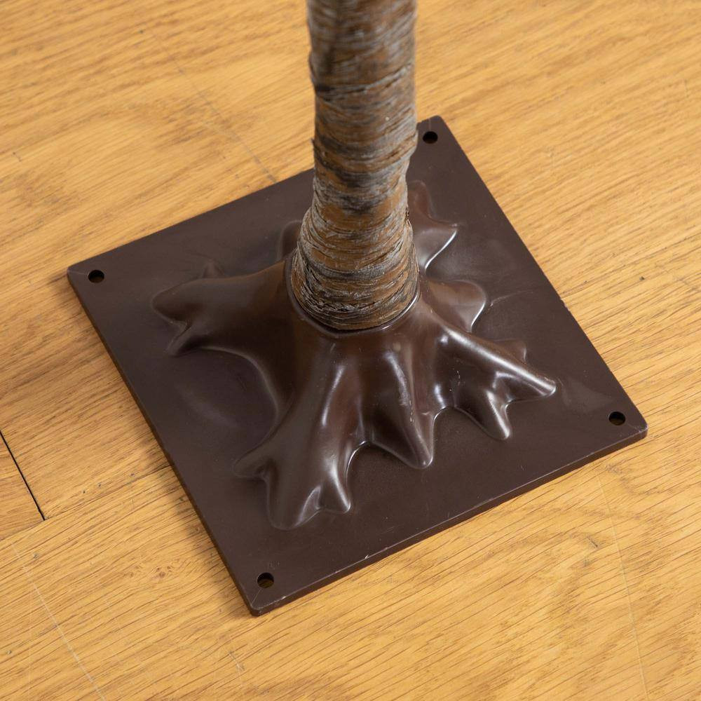 4 Ft. Lighted Artificial Eucalyptus Tree with 240 Warm White LED Lights