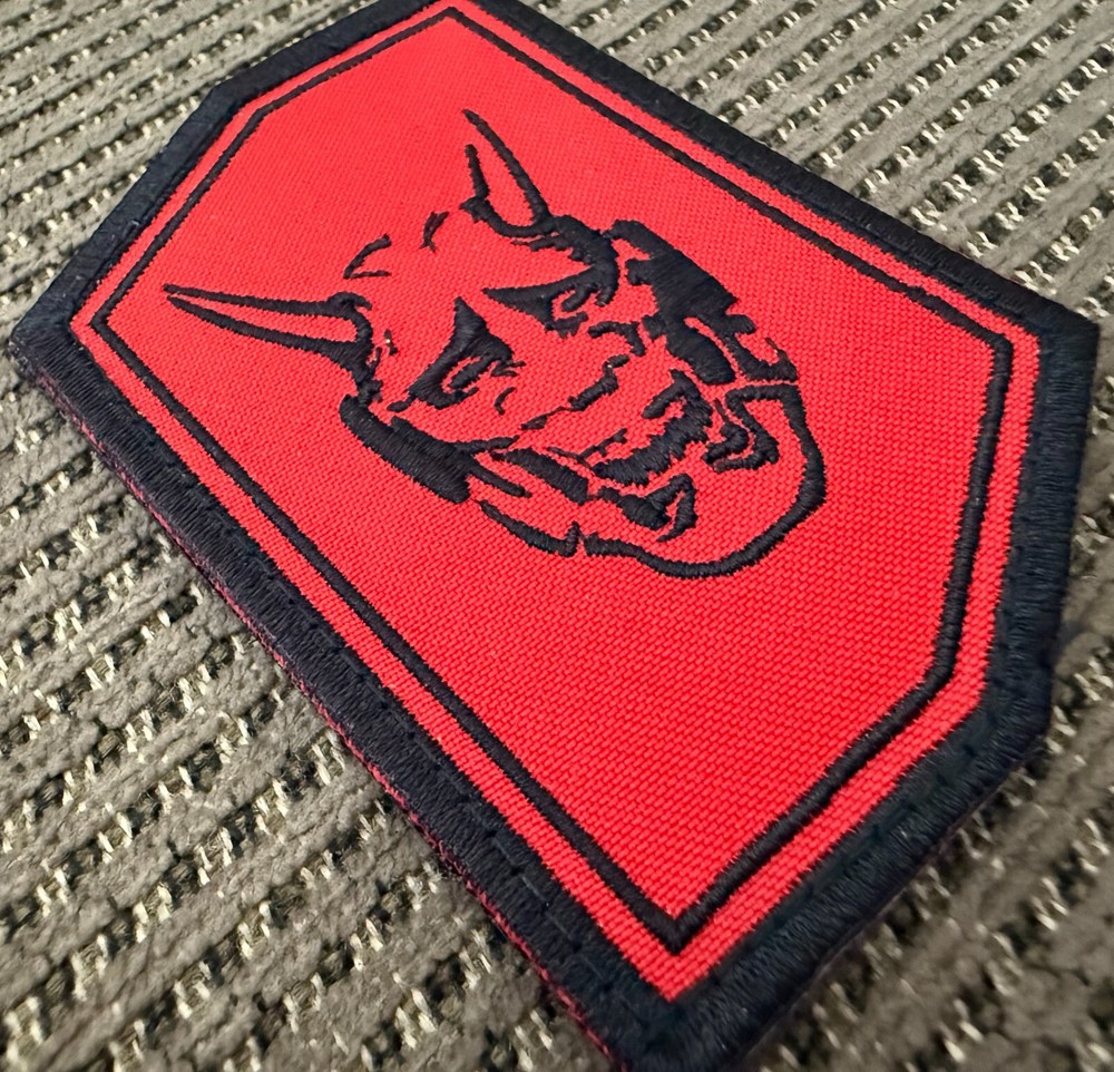 Oni Gear "Hex" Red/Black Variant Patch