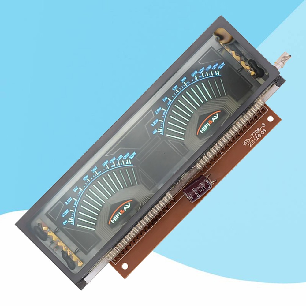 VFD Display Vacuum Fluorescent Display VU Level Meter Indicator Music Spectrum