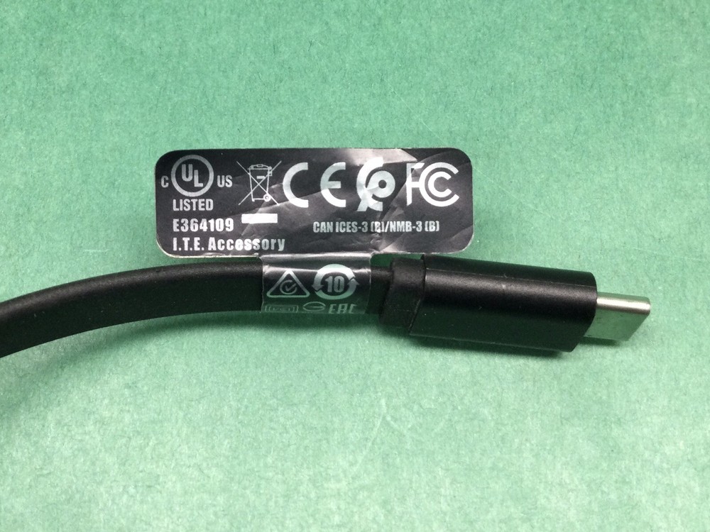 Genuine Dell USB-C to Ethernet Network 96NP5 DBQBCBC064 Adapter