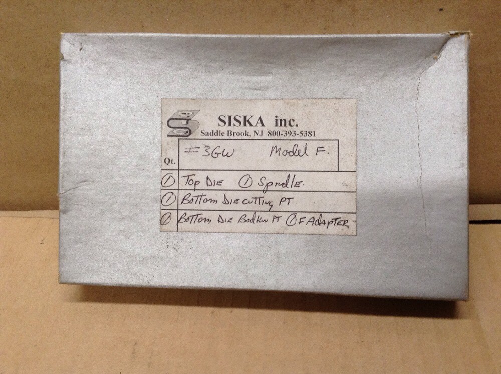 SISKA Tool and Die Spindle Model F Tools Stimpson