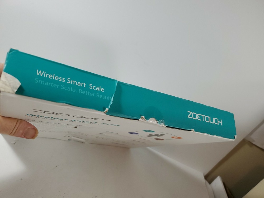 ZOETOUCH Bluetooth Body Fat Scale with iOS & Android App, Smart Digital Bathroom