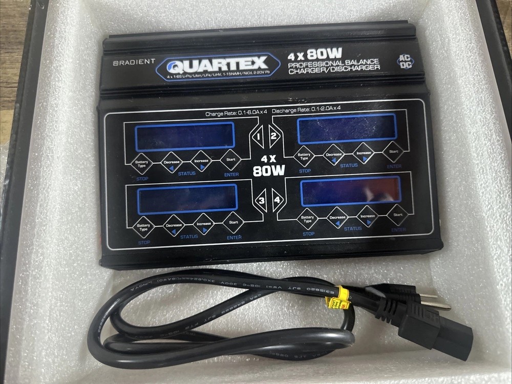 Radient RC Quartex Four Output Multi Charger
