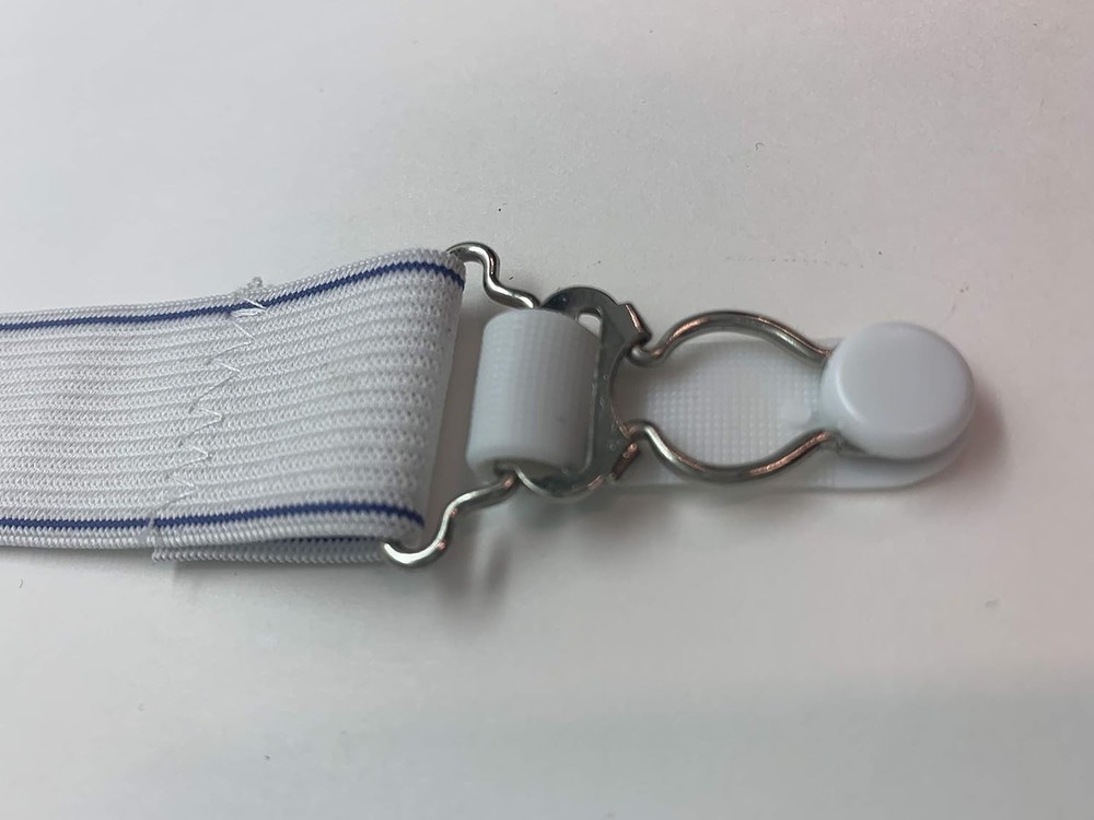 Fresh Ideas Bed Sheet Straps 4-Pack - Secure Your Sheets for a Restful Night