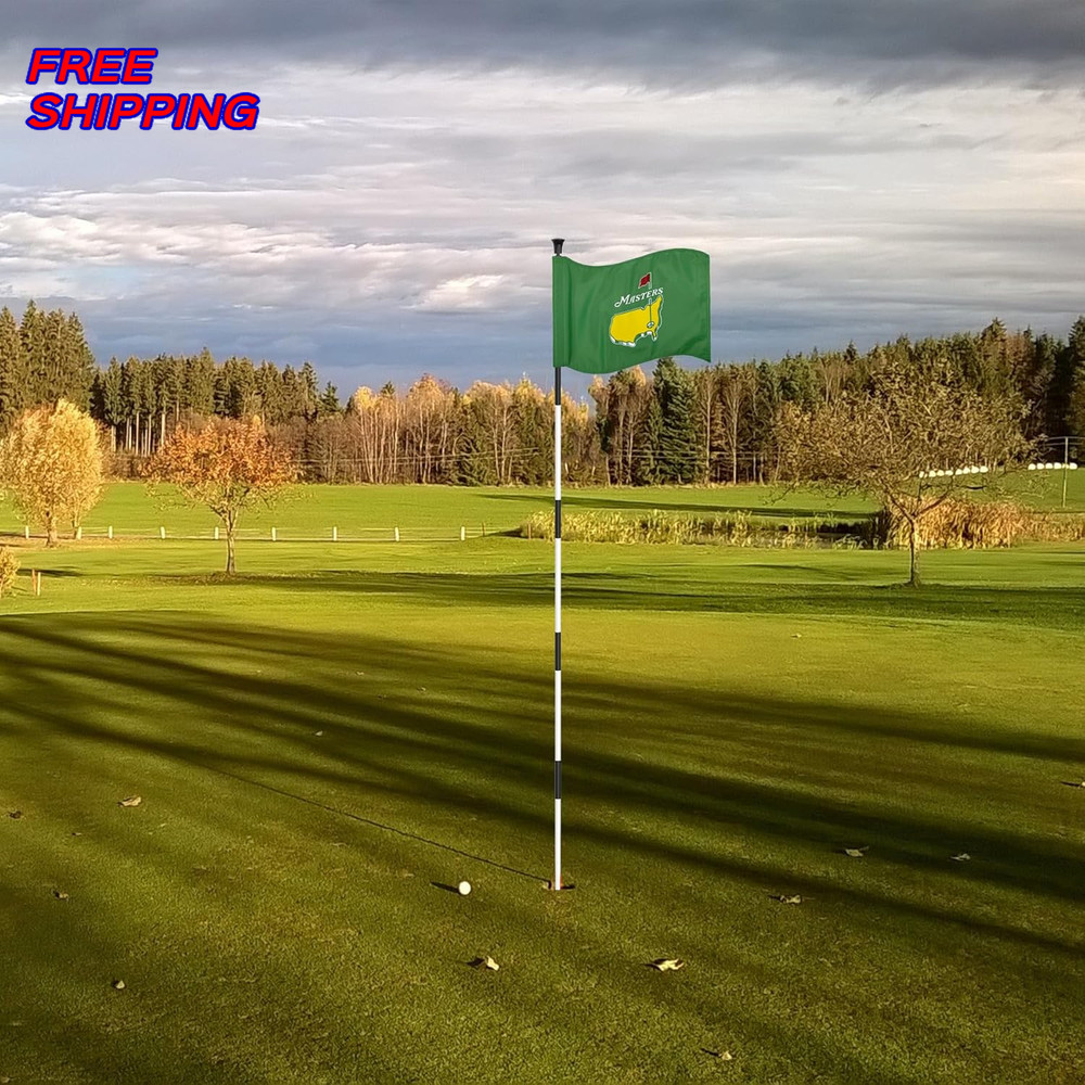 Golf Flagpole DetachableDesign Ball Retrieval Base Perfect for Backyard Practice