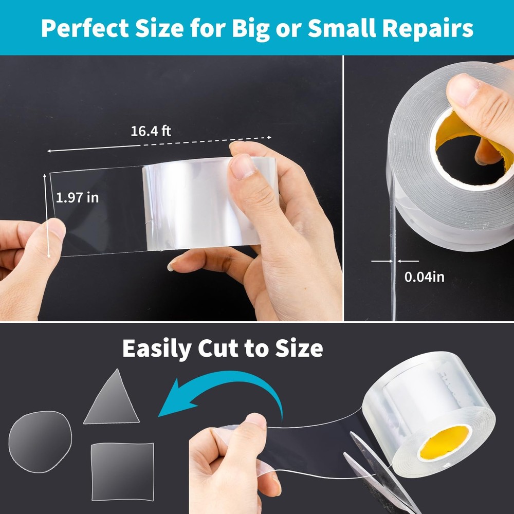 Pool Patch Repair Kit Compatible with Intex, Inflatable Repair Patch Kit for ...