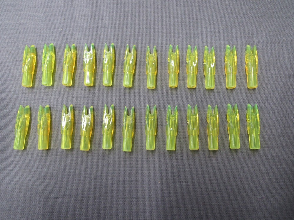 Bohning Super Nox 2018 Yellow 2 Dozen Arrow Nocks