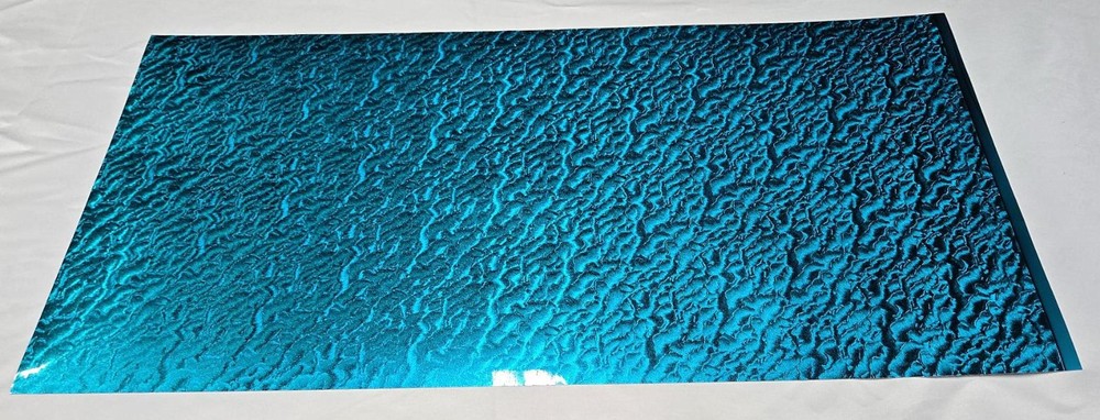 Teal Leaf Sign Vinyl Plotter Cutter 24" x 30 ft