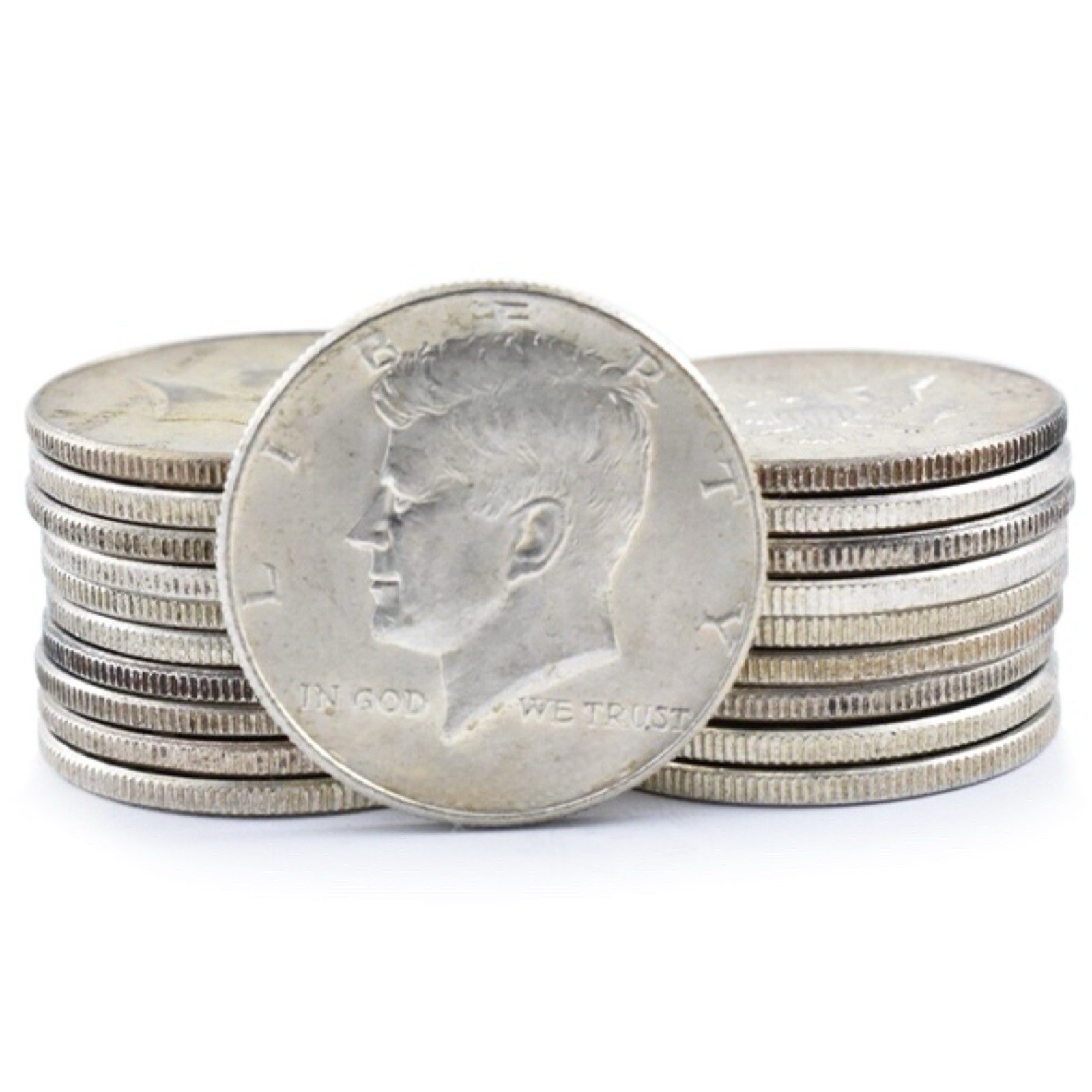 Kennedy Half Dollar 40 % Silver 1965 1966 1967 1968 1969 50c Coin 1 Coin Lot