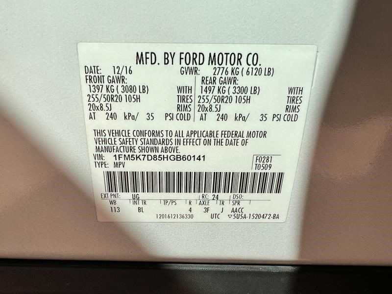 Chassis ECM Multifunction Fits 17-19 EDGE 104551356