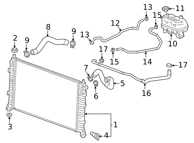 Genuine GM Multi-Purpose Clamp 11611503
