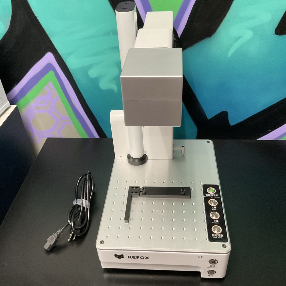 REFOX Upgraded Fiber Laser Marking Engraver Laser Machine Mini Version