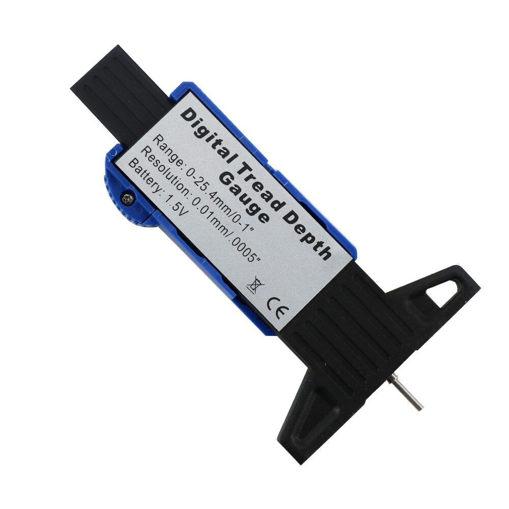 Digital depth gauge caliper tread depth gauge LCD Tyre tread gauge