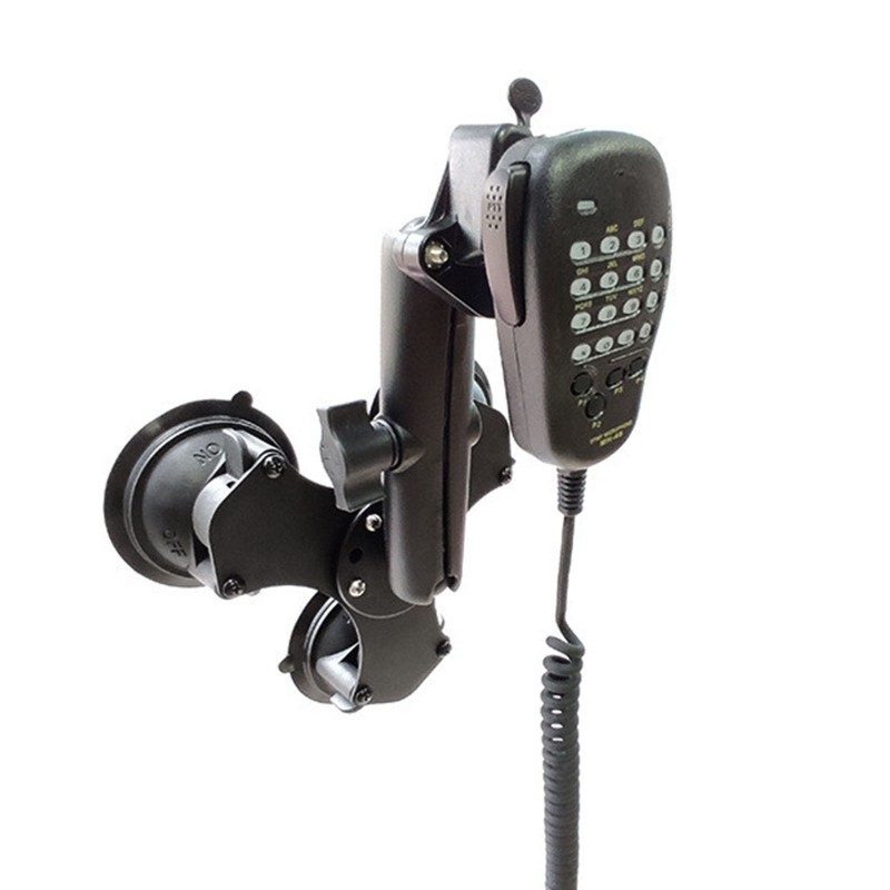 15cm Double Socket Arm Ball Base Mount Motorcycle Camera Extension Arm Replace