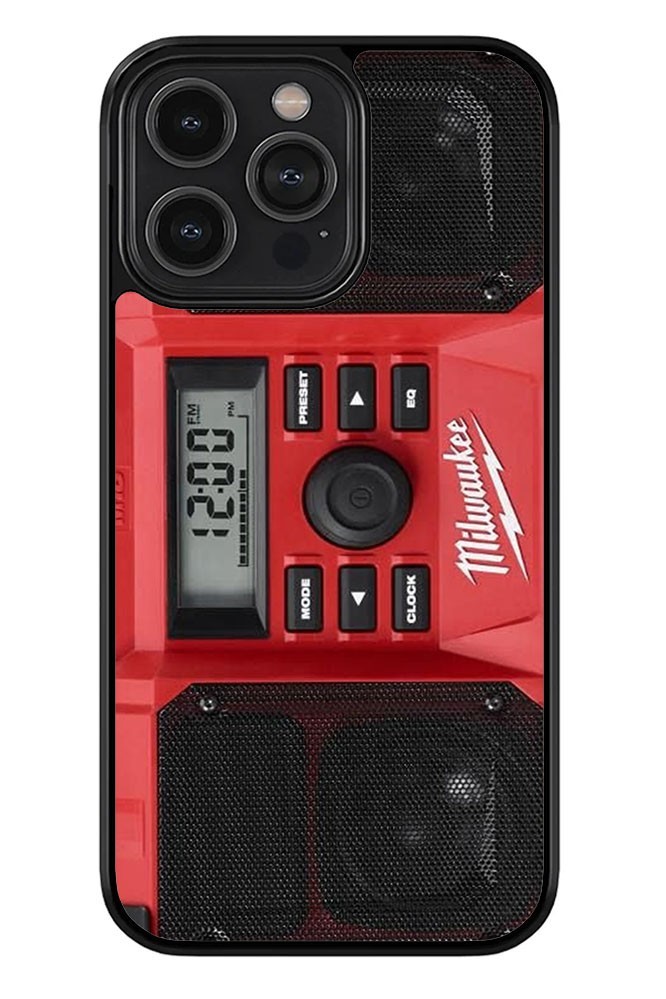 Milwaukee Bluetooth Speaker Premium Soft Rubber iPhone Case