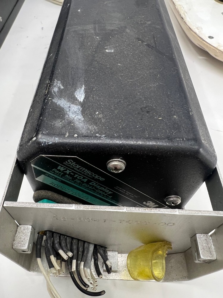 Stormscope Complete WX-10A Setup: Display, Processor & Antenna - WORKING PACKAGE
