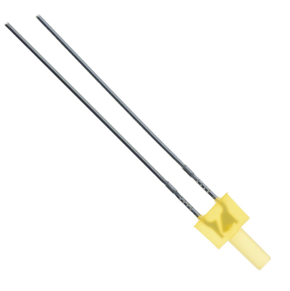 10 X Orange 2mm Lighthouse Diffusée LED