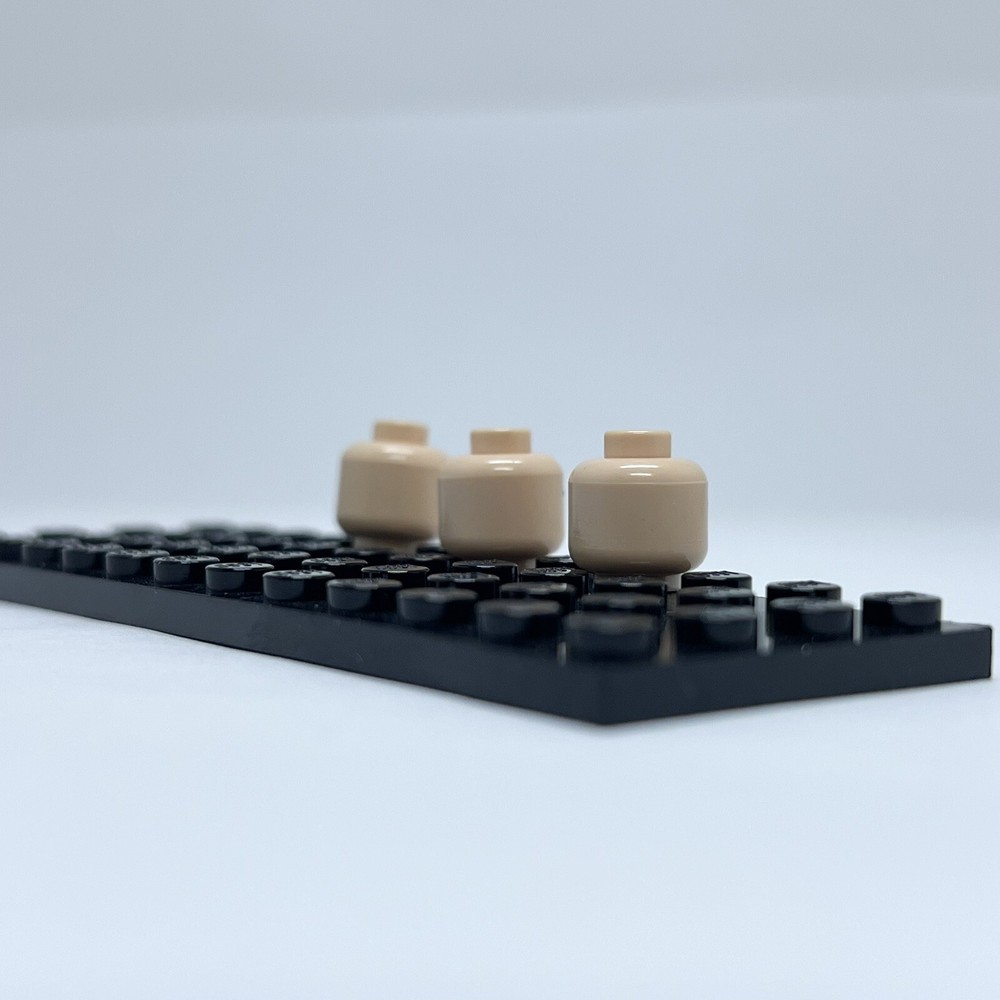 LEGO 3X Batman Head BAT024 3626pb0260
