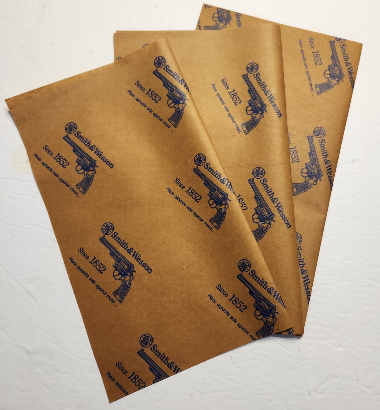 20 Sheets Of Authentic Smith & Wesson VCI Paper Vapor & Rust Prevention Barrier