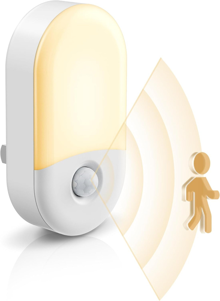 Motion Sensor Night Light, 2Pack, Motion Activated Night Light, Night Lights ...