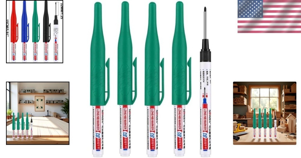 Waterproof Multi Color Marker Pens Set for Precise Marking in Various Projects