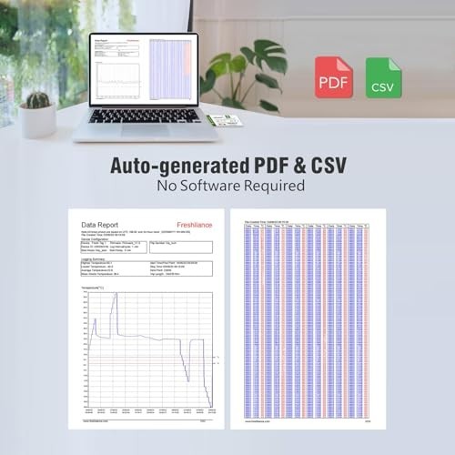 Freshliance Disposable USB Temperature Data Logger 10 Pack for Cold Chain