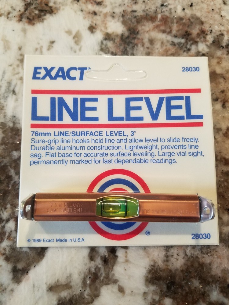 Exact Level & Tool 28030 Line / Surface Level - Vintage