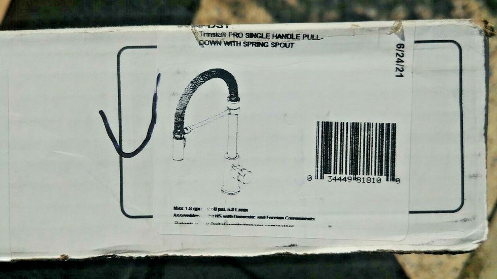 Delta 9659-DST Single Handle Pull-Down Kitchen Faucet