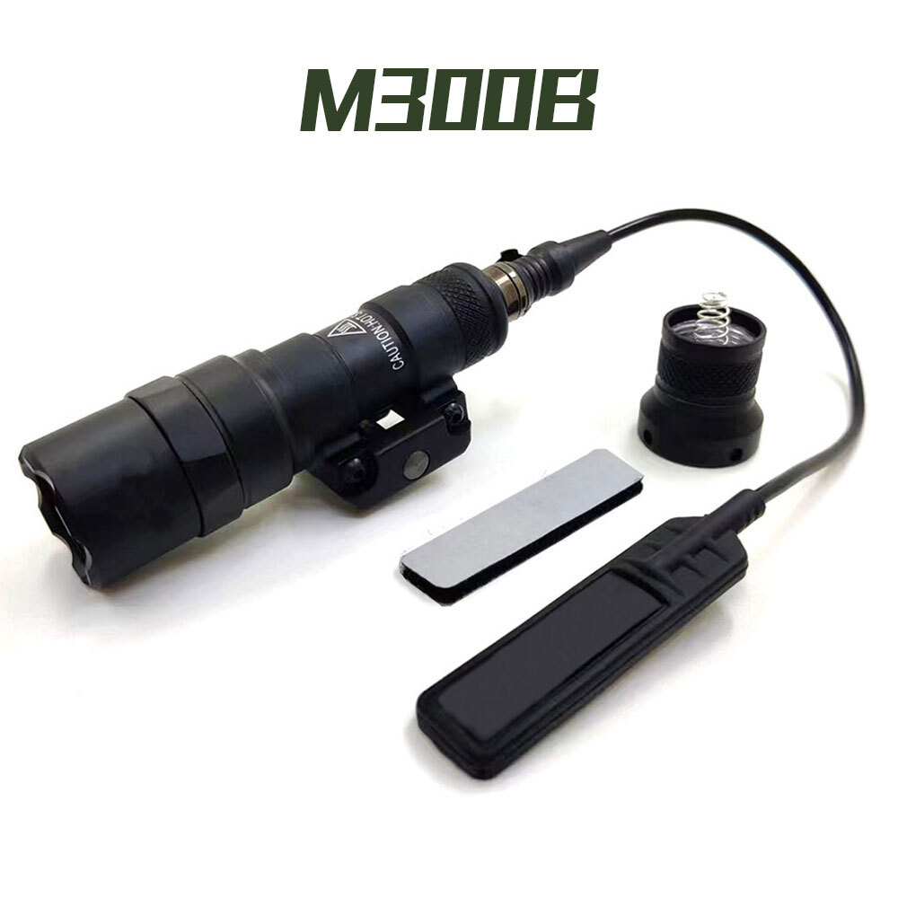 M600B M300B Mini Light LED Constant/Momentary weapon Flashlight with Tail Switch