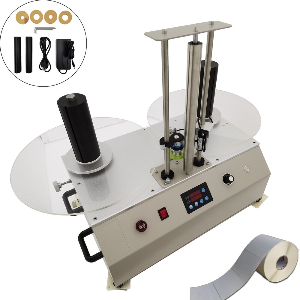 110V Automatic Digital Counting Speed Control Self-adhesive Label Rewinder