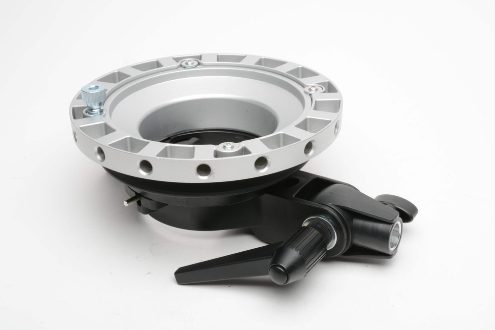 Godox Quick-Mount Bracket for Bowens Mount, flashes to soft boxes