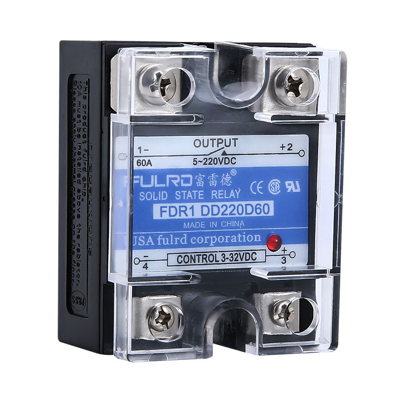FULRD Single-phase Solid State Relay DC-DC FDR1 DD220D60 60A SSR-60DD