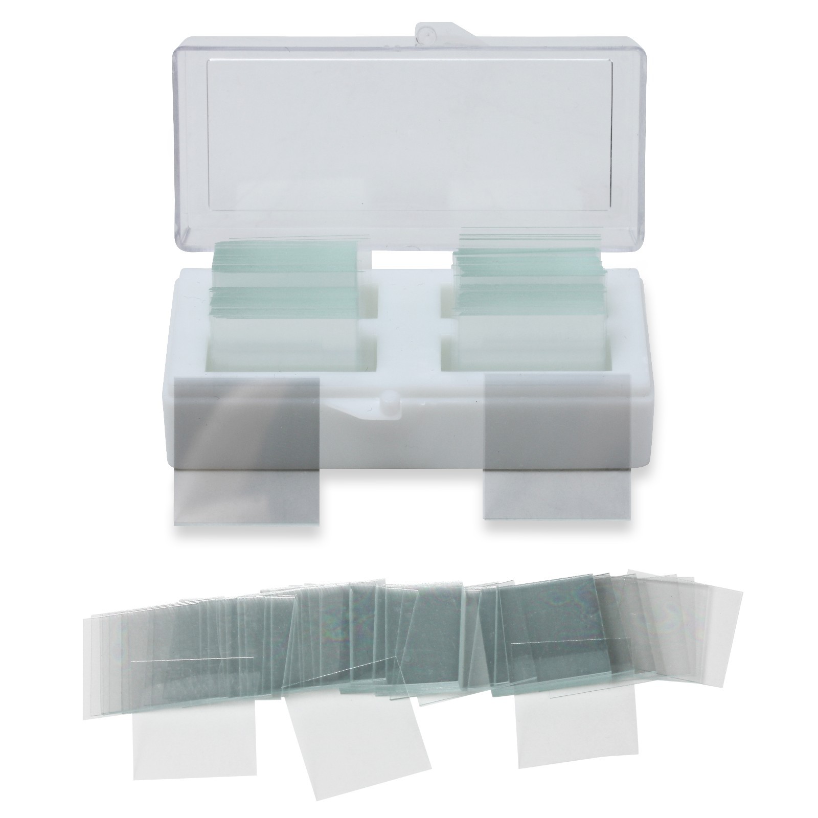 Karter Scientific 211Z3 Glass Cover Slips, 22x22mm (Pack of 200)