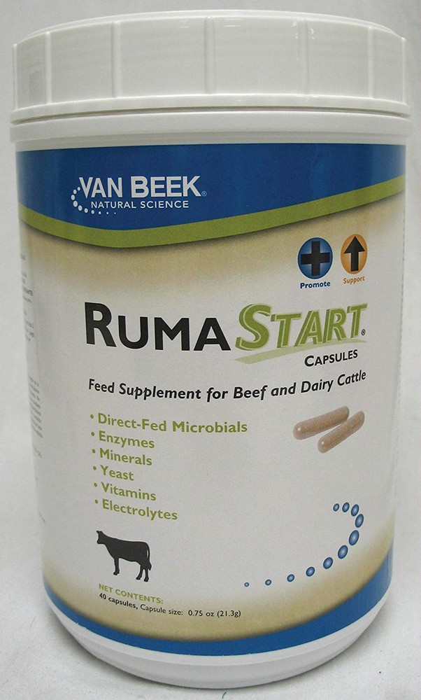 Ruma Start Capsule 40 Count Cattle Vitamins