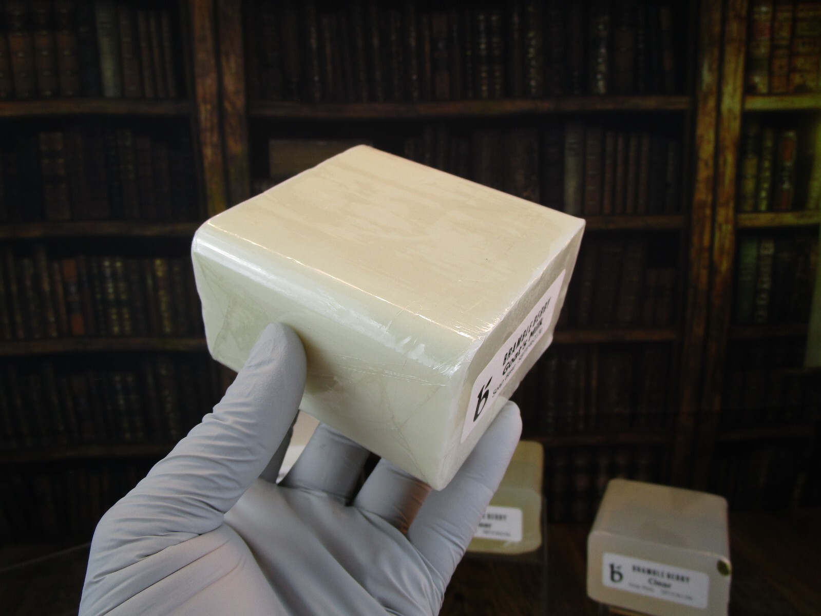 Lot of 7 ASSORTED & SEALED - BRAMBLE BERRY SOAP BASE - Goat's Milk, Clear, White