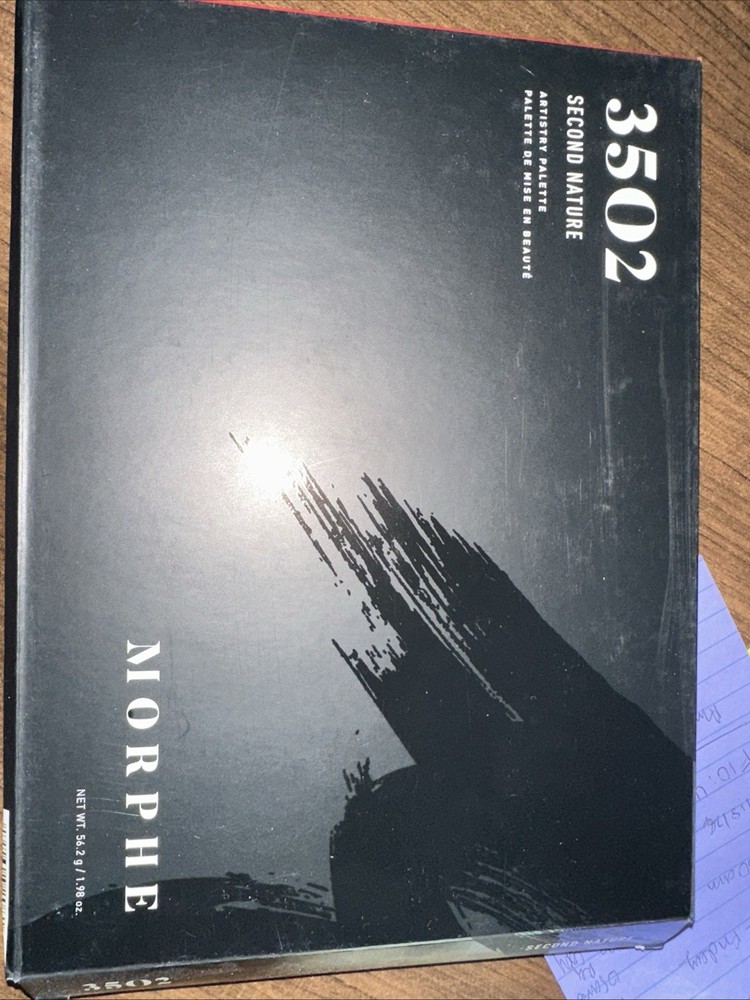 Morphe 3502 Second Nature Eyeshadow Palette 100% Authentic