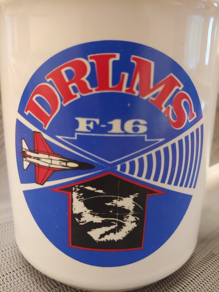 F-16 DLRMS Lockheed Mug Militaria
