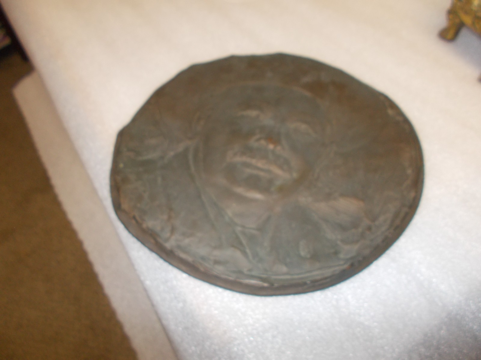 1911 Bronze Plaque Allen Newman (Jno. Williams) FATT