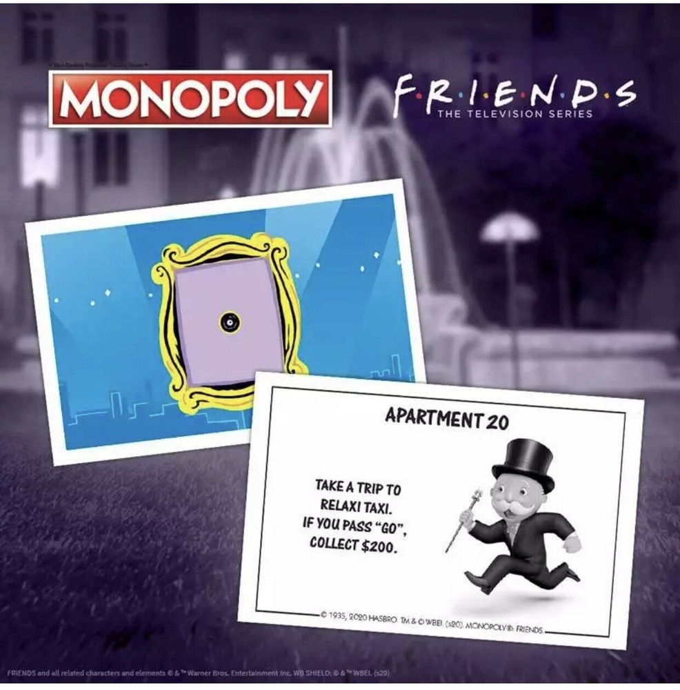 Monopoly Friends Edition Board Game