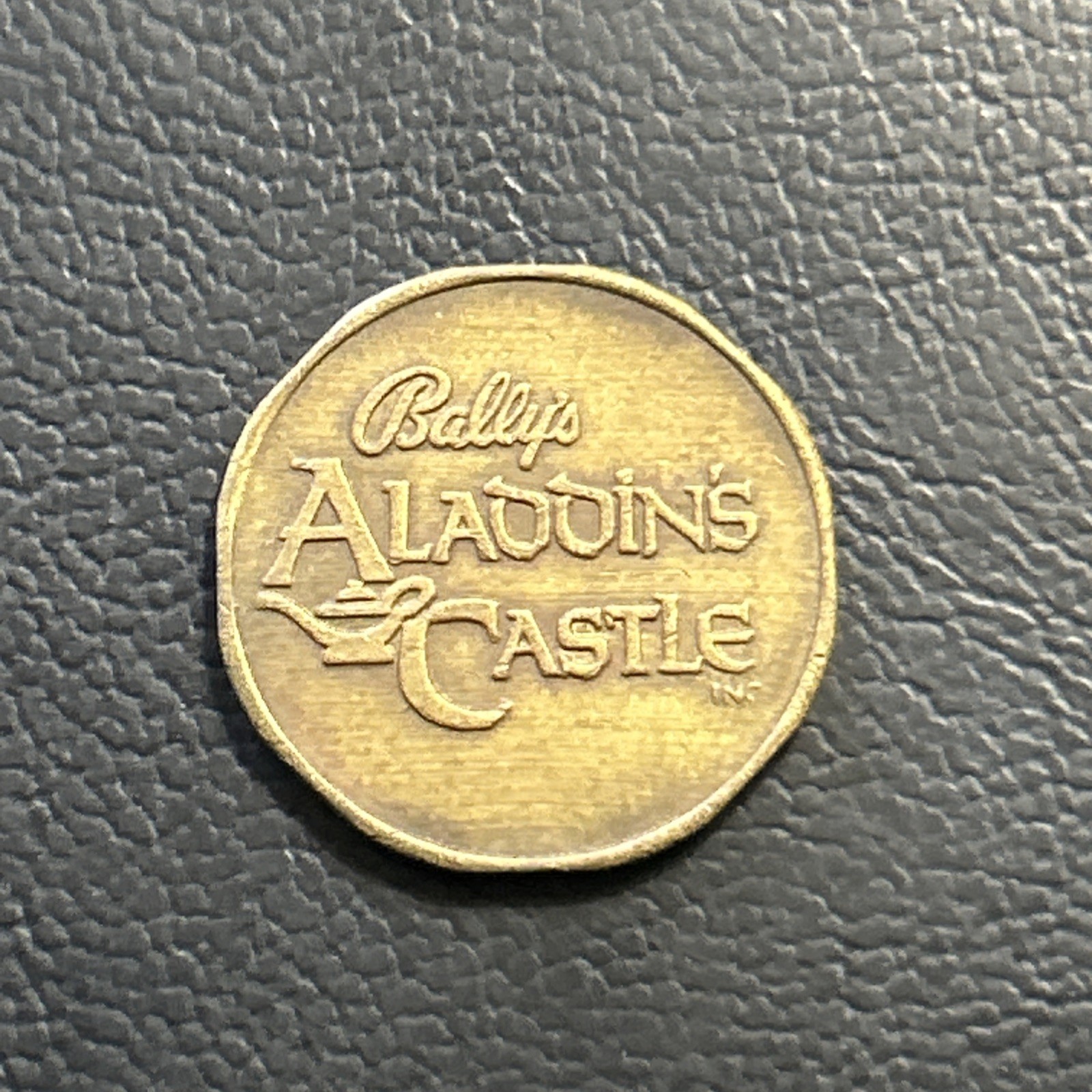 Bally'S Aladdins Castle Genie Lamp Logo Arcade video game skeeball Token FL