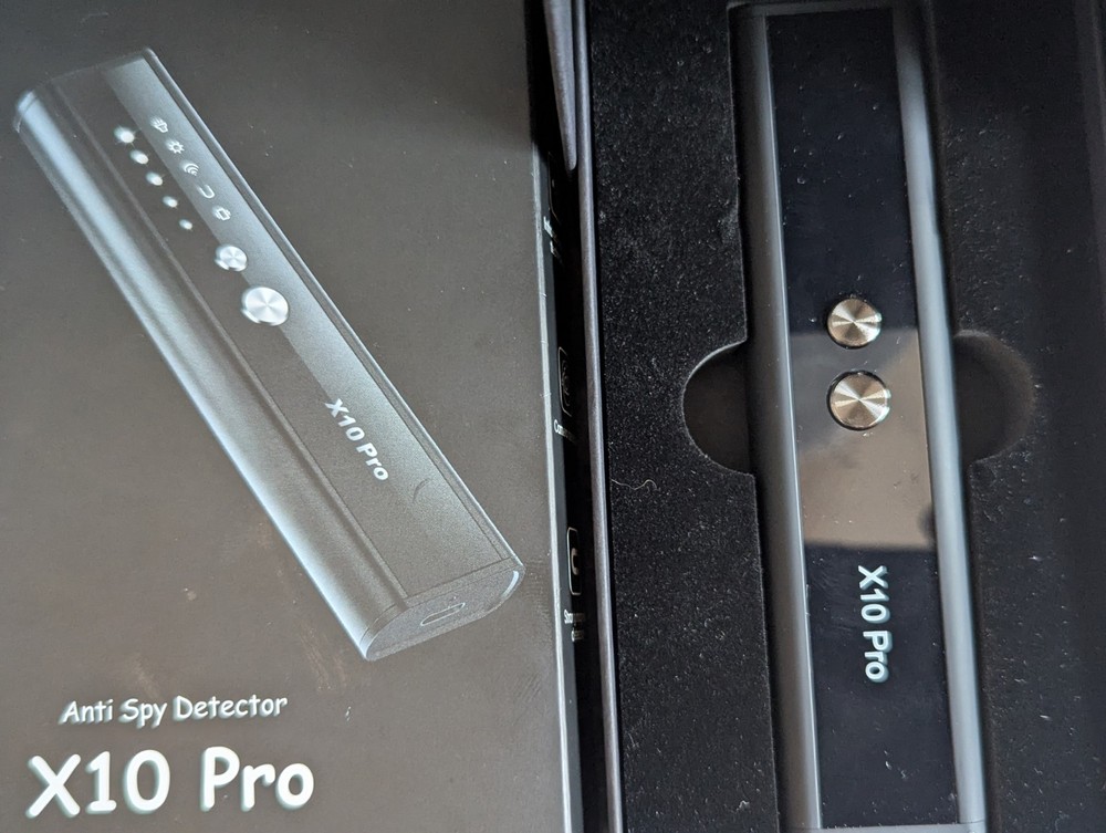 YPMEW Camera Detectors X10 Pro, Accurate Camera/ Bug Sweeper