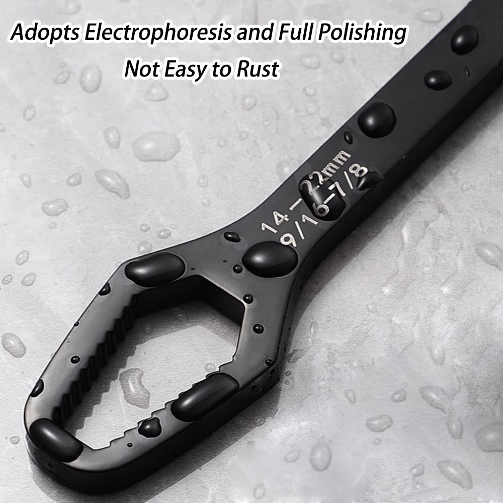 4 Pieces Universal Multifunctional Wrenches set Adjustable Double-head Torx W...