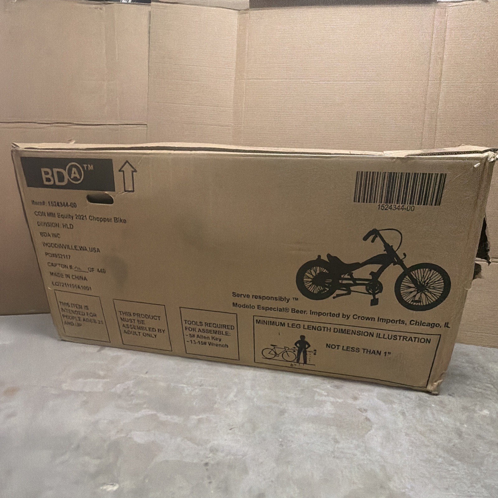 Modelo Chopper Lowrider NIB Rare! Unassembled 240/440 Gold Rims 2021 +Rim Lights