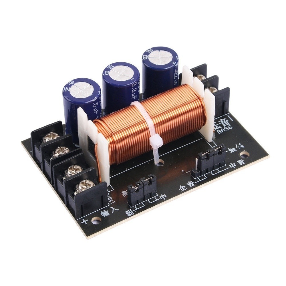 400W Audio Crossover Divider Adjustable Frequency Splitter for Car Stereo