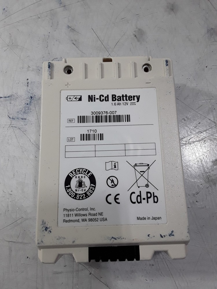 Physio-Control LifePak Ni-Cd Battery